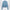 Sportmax Baby-doll Blue Knit Top In Wool