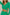 Astoria BALANCE Crossover Sleeve Crop - Palm Green