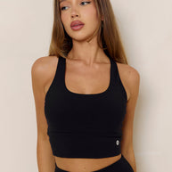 Astoria LUXE BALANCE Sports Crop - Black