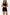 Astoria LIVE LUXE Open Back Crop - Black
