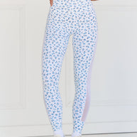 Astoria LUXE BALANCE Full Length Mesh Legging - Poppy