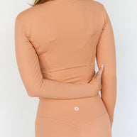 Astoria LUXE BALANCE Zip Up Jacket - Spice