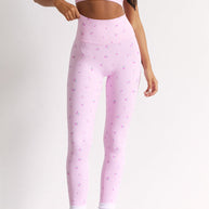 Astoria LUXE BLOSSOM Full Length Legging - Cherry