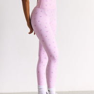 Astoria LUXE BLOSSOM Full Length Legging - Cherry
