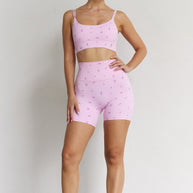 Astoria LUXE BLOSSOM Sports Bra - Cherry