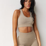 Astoria CONTOUR Seamless Sports Bra - Mocha