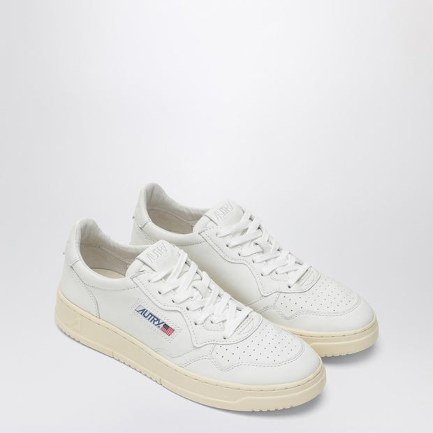AUTRY White Medalist Sneakers In Super Soft Nappa