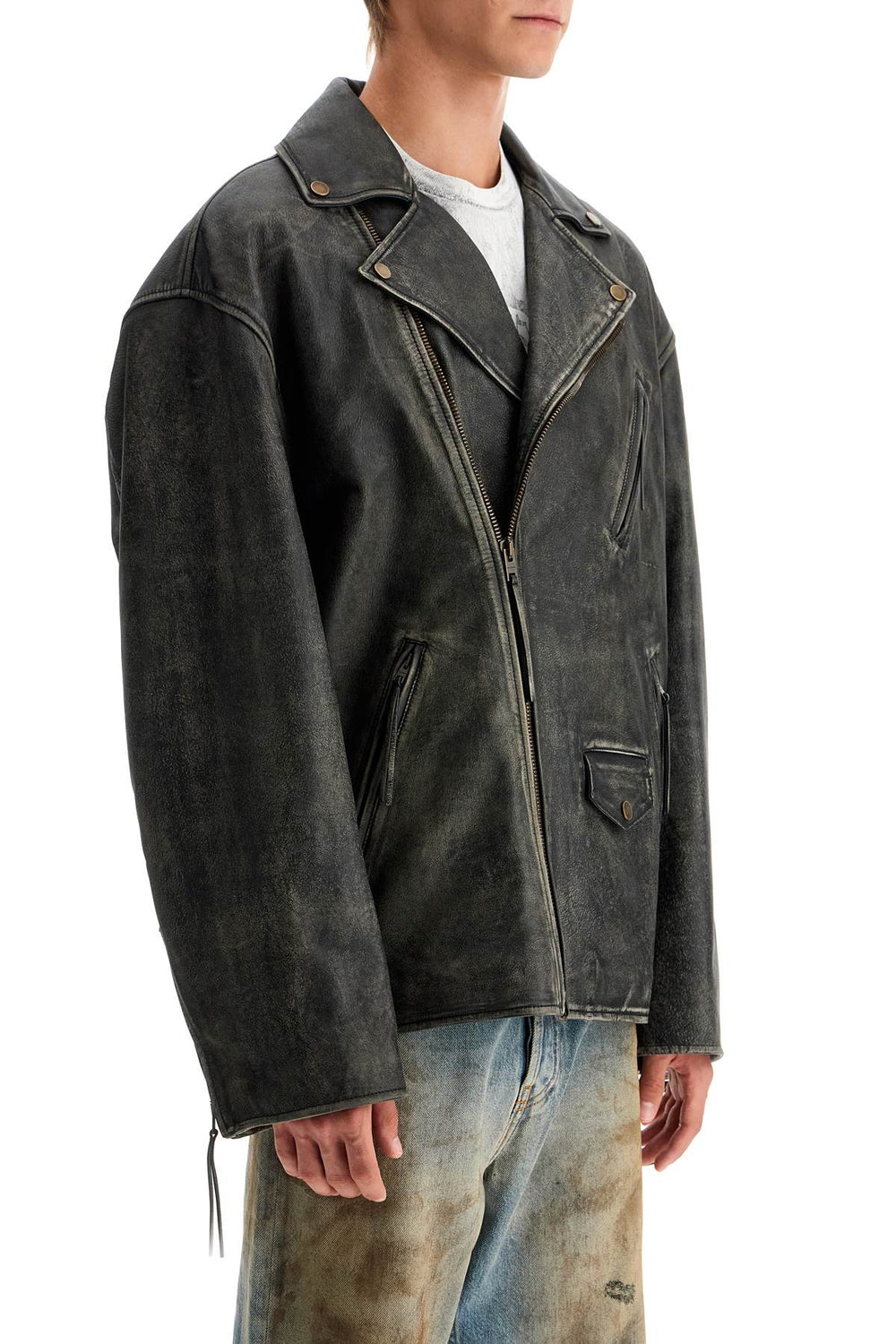 Acne Studios Oversized Biker Jacket