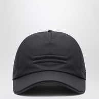 ZEGNA Black Technical Fabric Baseball Cap