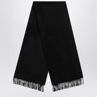Max Mara Black Cashmere Scarf
