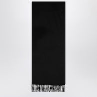 Max Mara Black Cashmere Scarf
