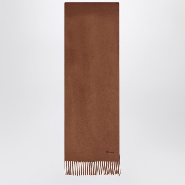 Max Mara Brown Cashmere Scarf