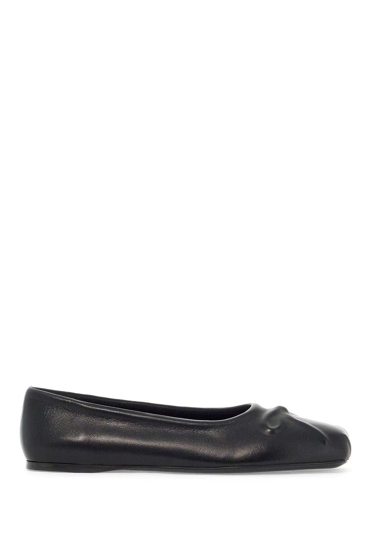 Marni Leather Little Bow Ballerina Flats