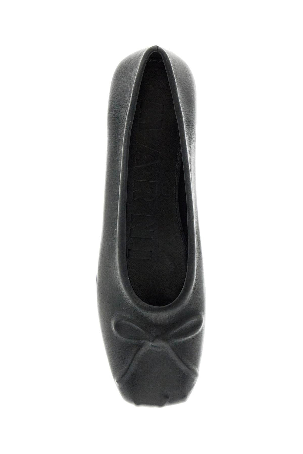 Marni Leather Little Bow Ballerina Flats