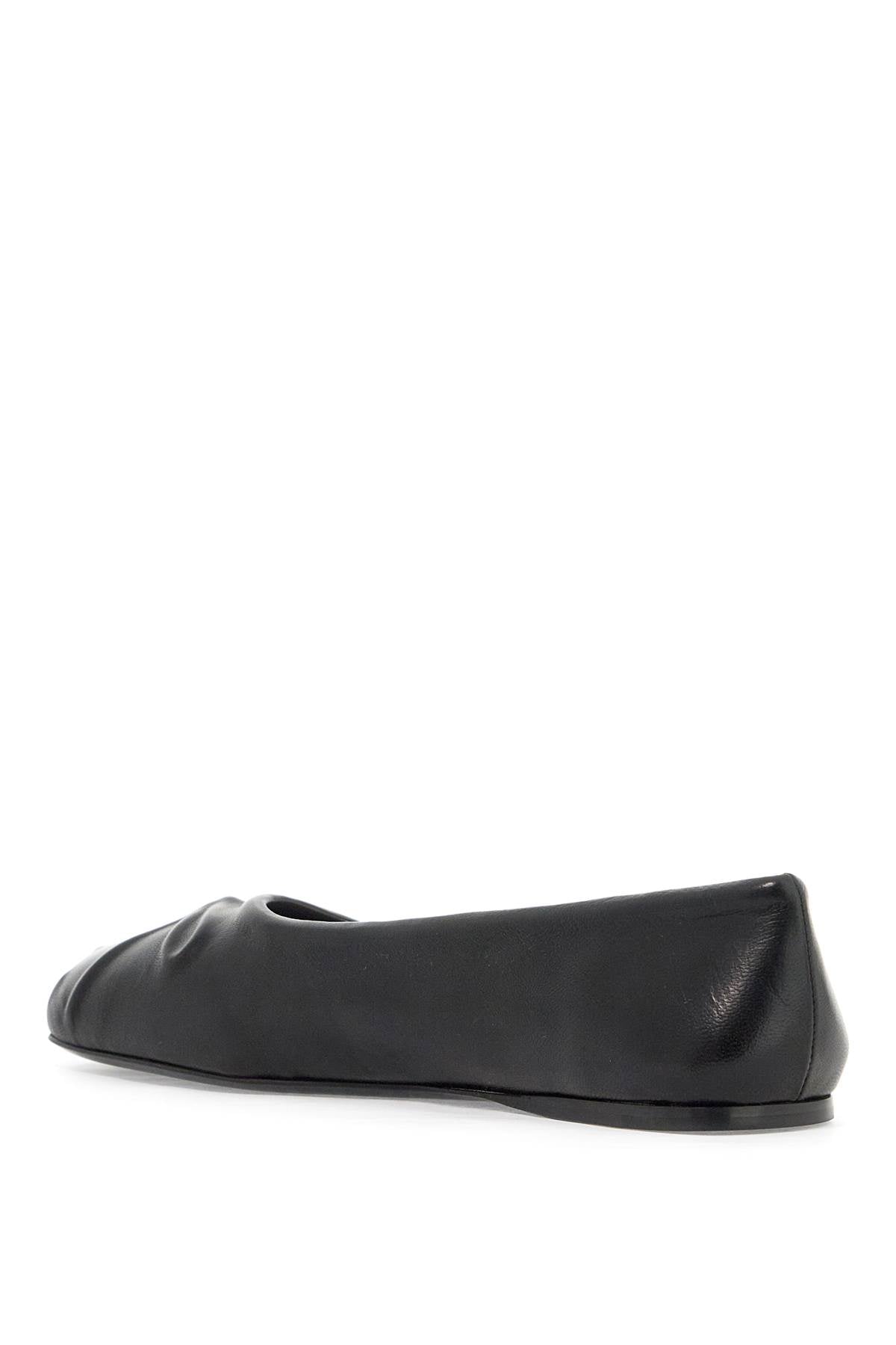 Marni Leather Little Bow Ballerina Flats