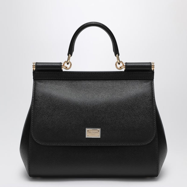 Dolce & Gabbana Large Black Sicily Hand Bag