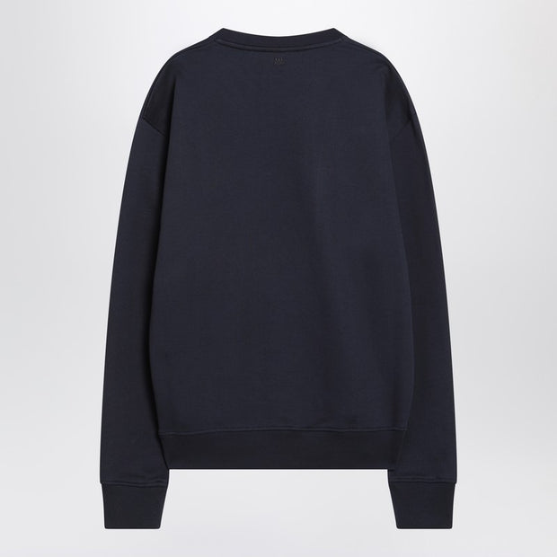 Ami Paris Ami De Coeur Night Blue Sweatshirt