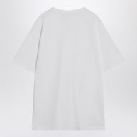 Givenchy White Cotton T-shirt With Logo Patch