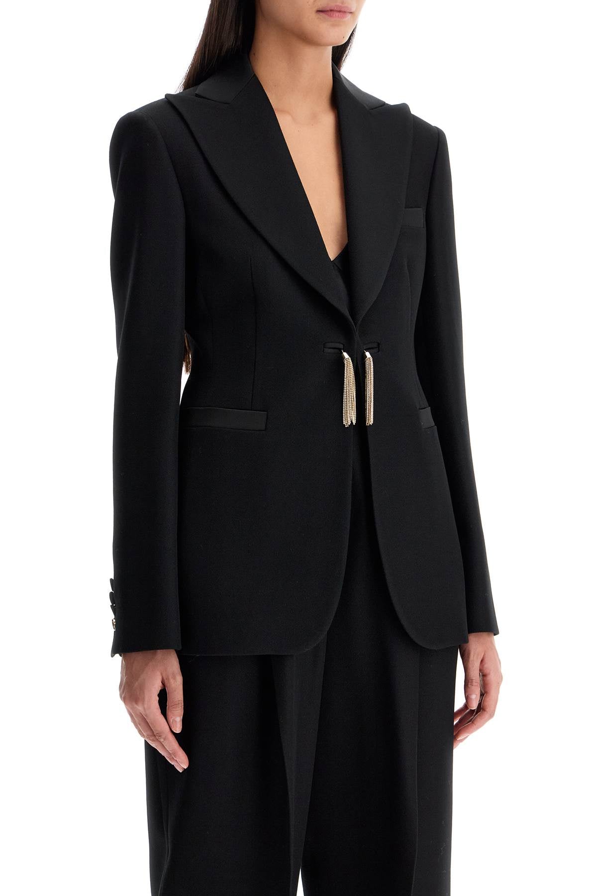 MAX MARA PIANOFORTE Boemia Tassel  Detail Blazer