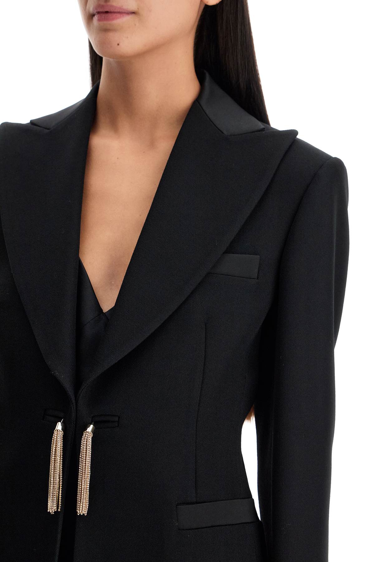 MAX MARA PIANOFORTE Boemia Tassel  Detail Blazer