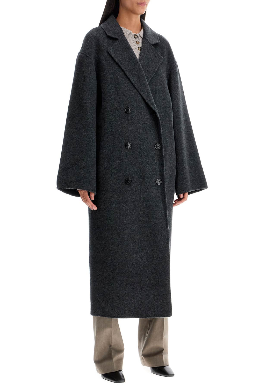 Loulou Studio Long Wool And Cashmere Coat