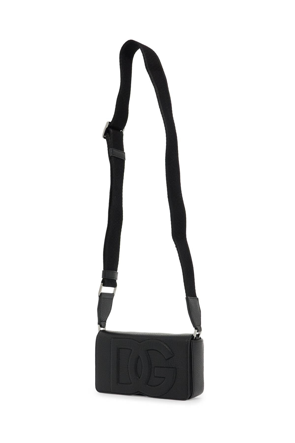 Dolce & Gabbana Mini Leather Crossbody Bag With Shoulder Strap