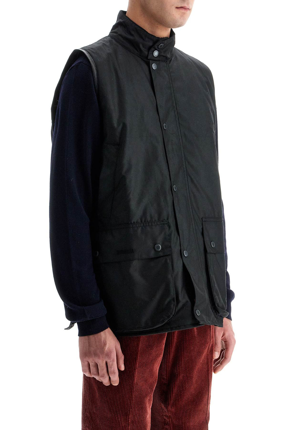 Barbour x Baracuta Waxed Cotton Vest