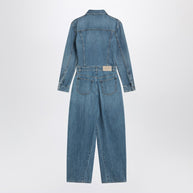 Givenchy Light Blue Denim Jumpsuit