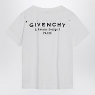 Givenchy White Cotton T-shirt With Logo
