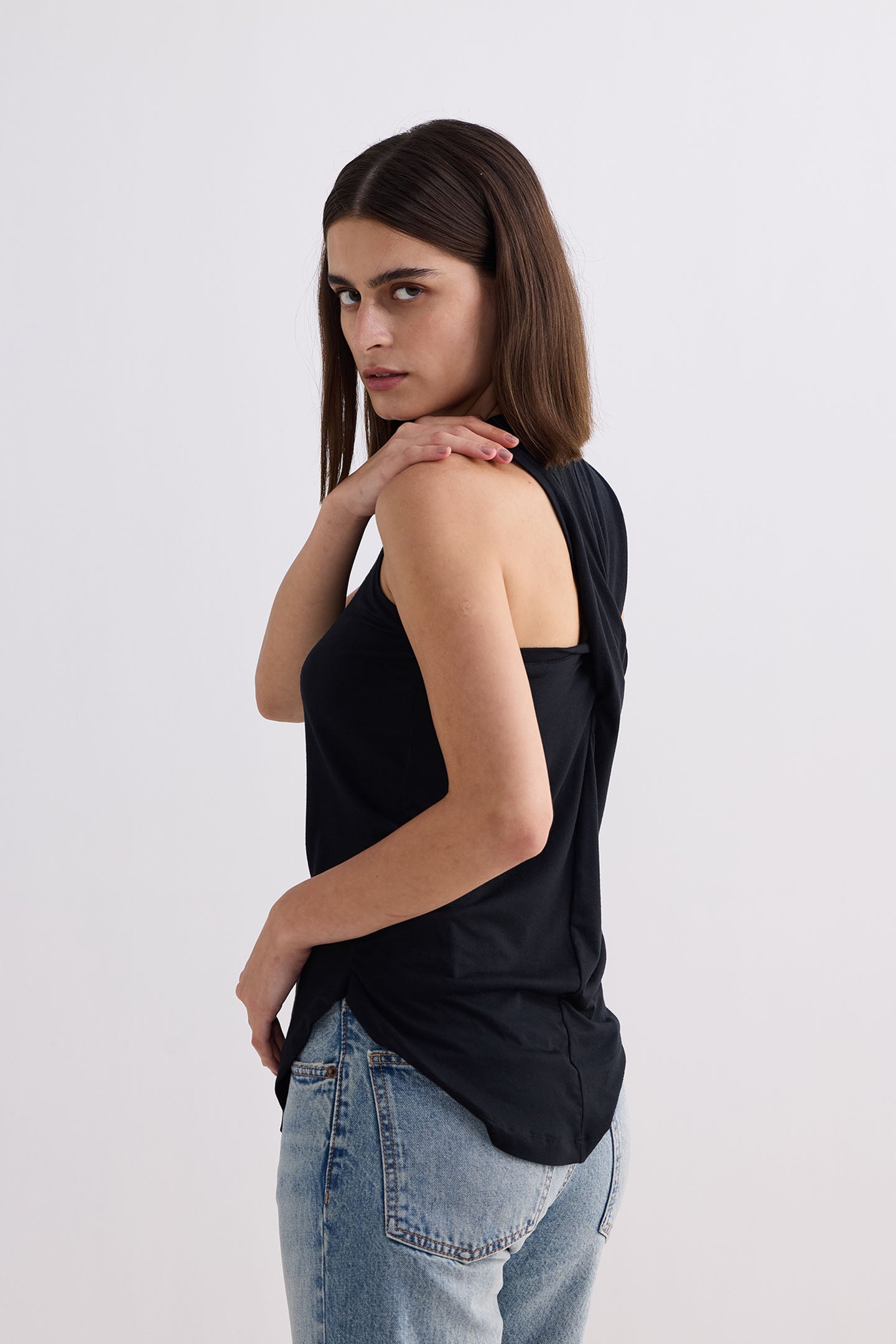 Reistor Back to Basics Top in Black