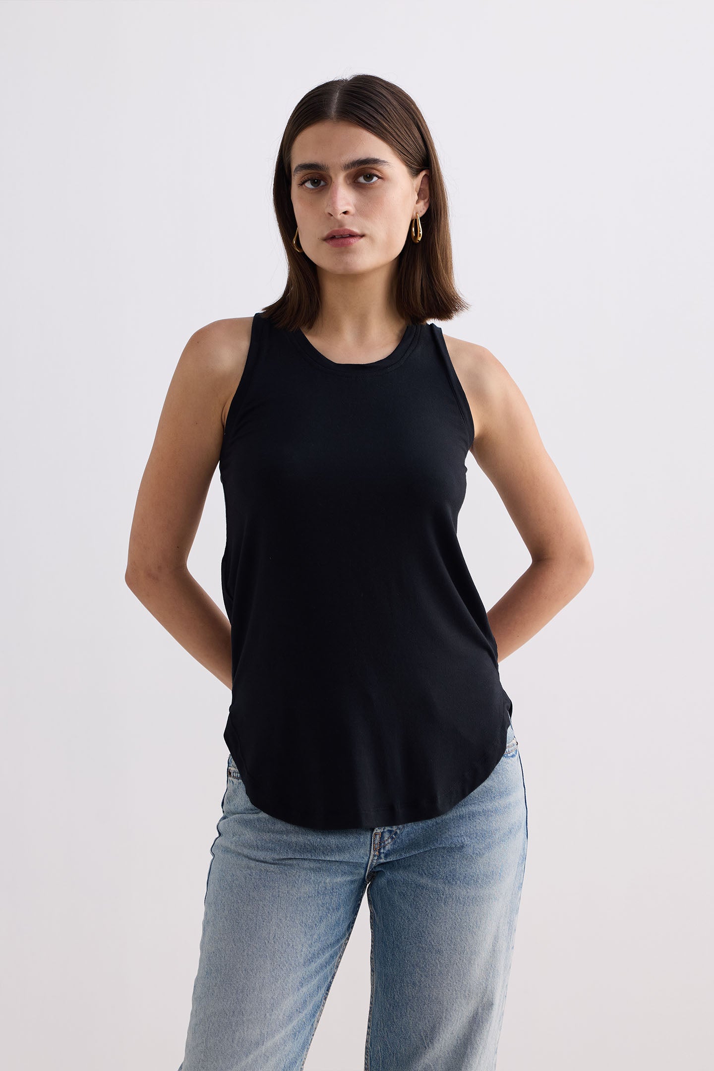 Reistor Back to Basics Top in Black