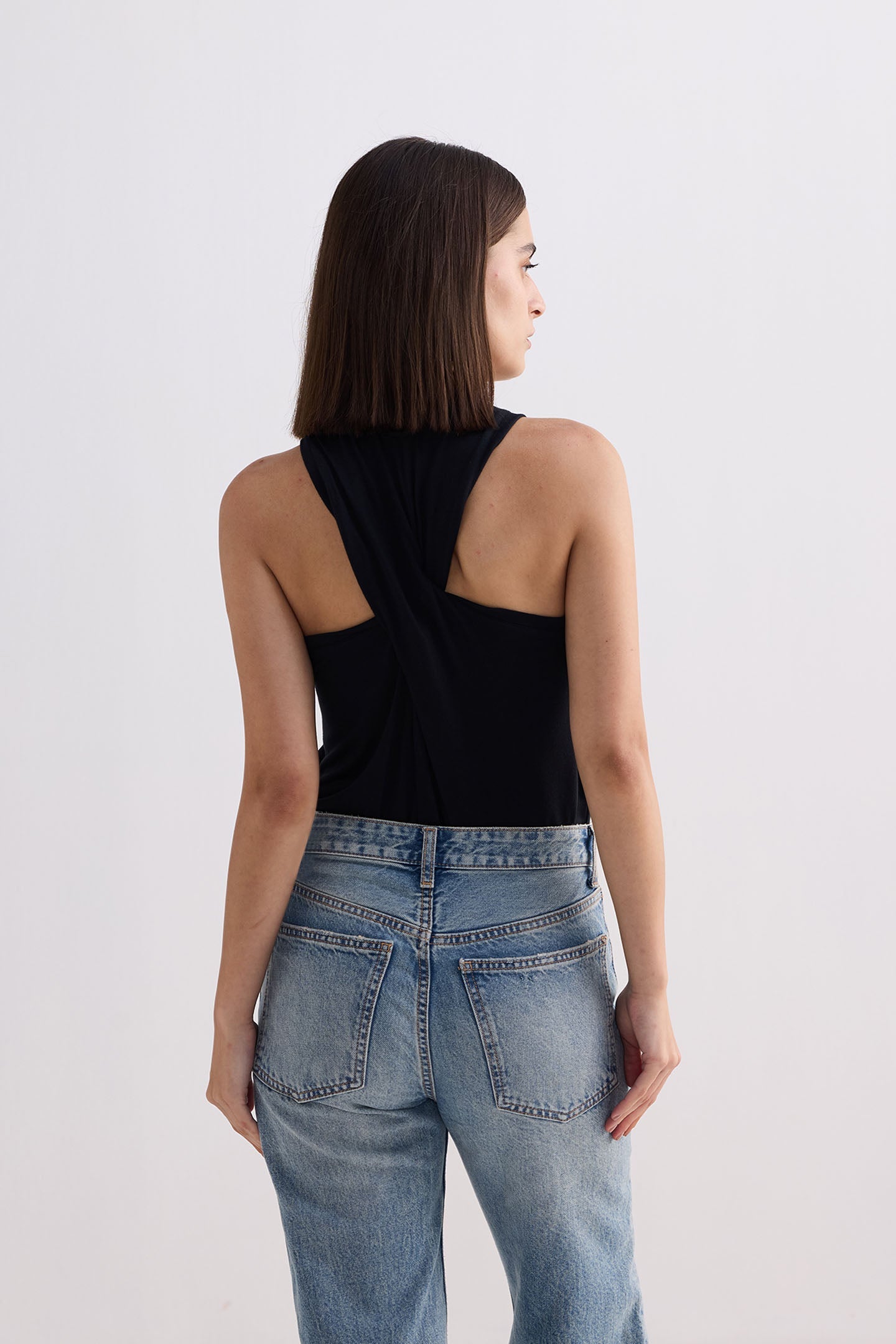 Reistor Back to Basics Top in Black