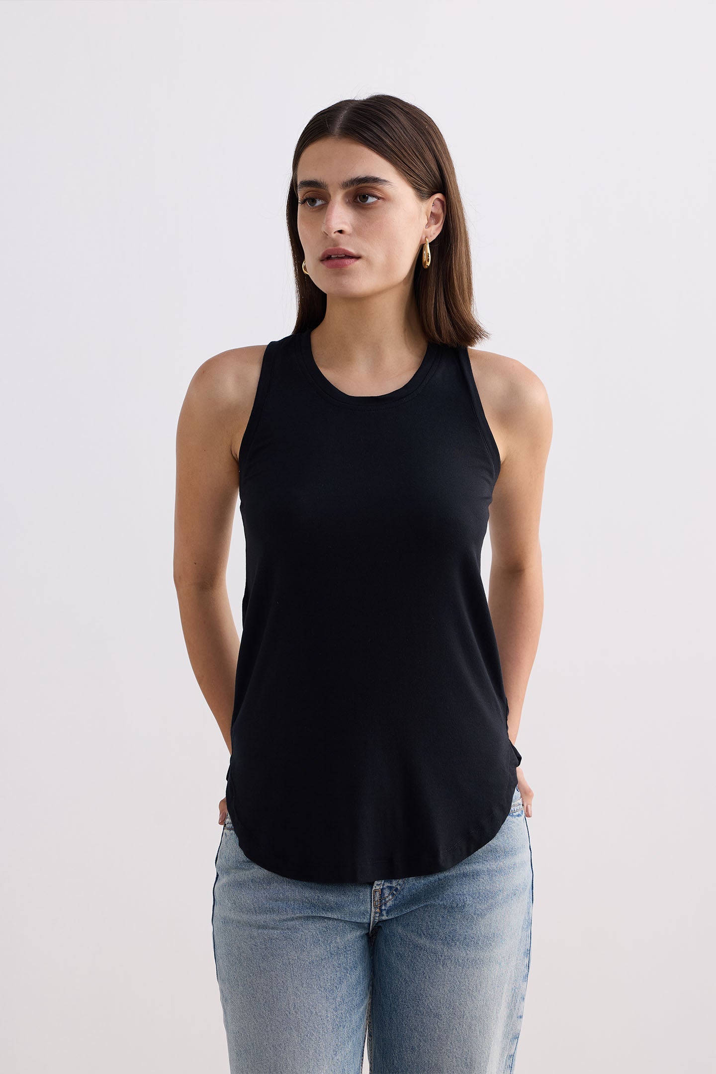 Reistor Back to Basics Top in Black