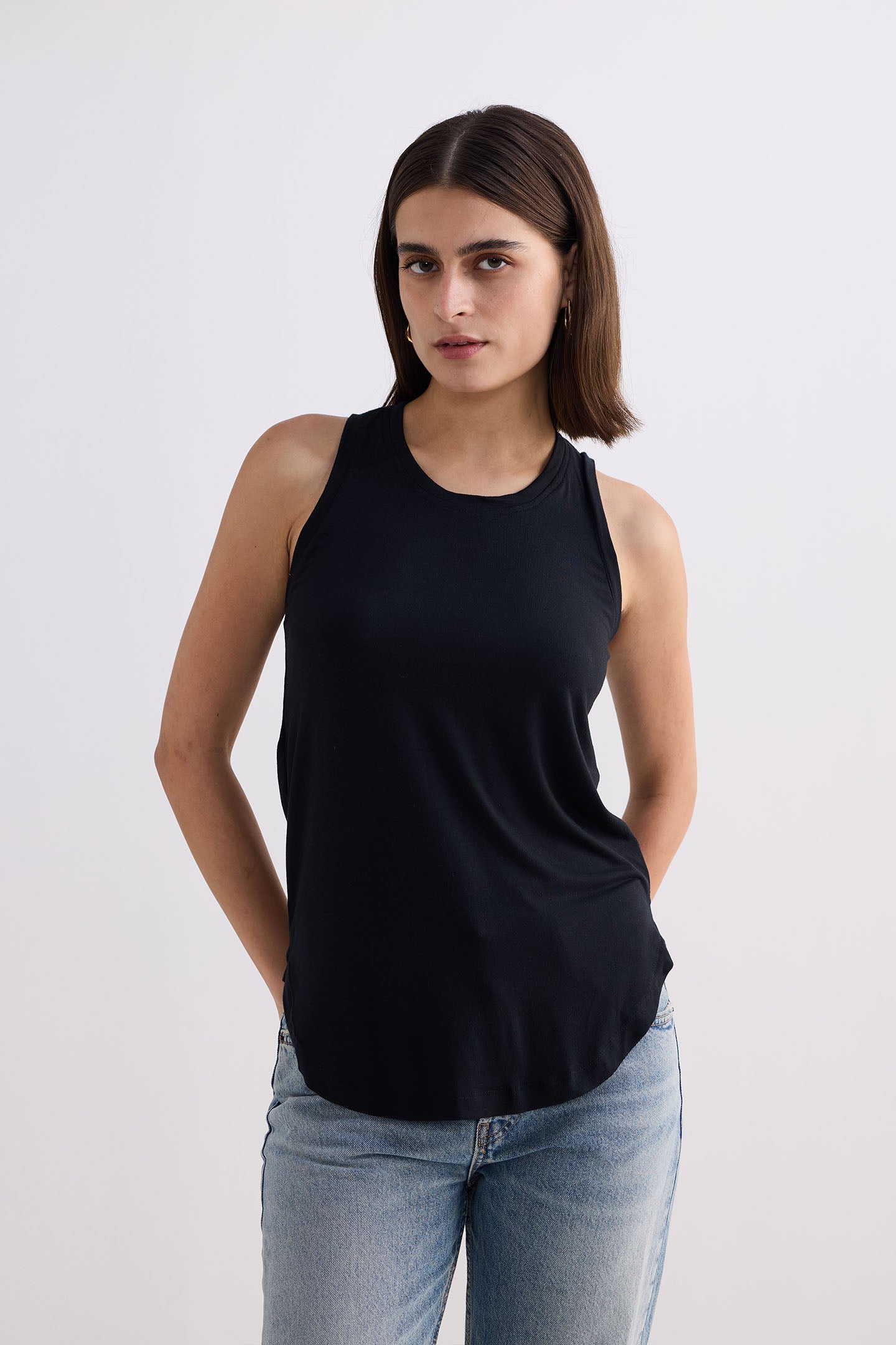 Reistor Back to Basics Top in Black