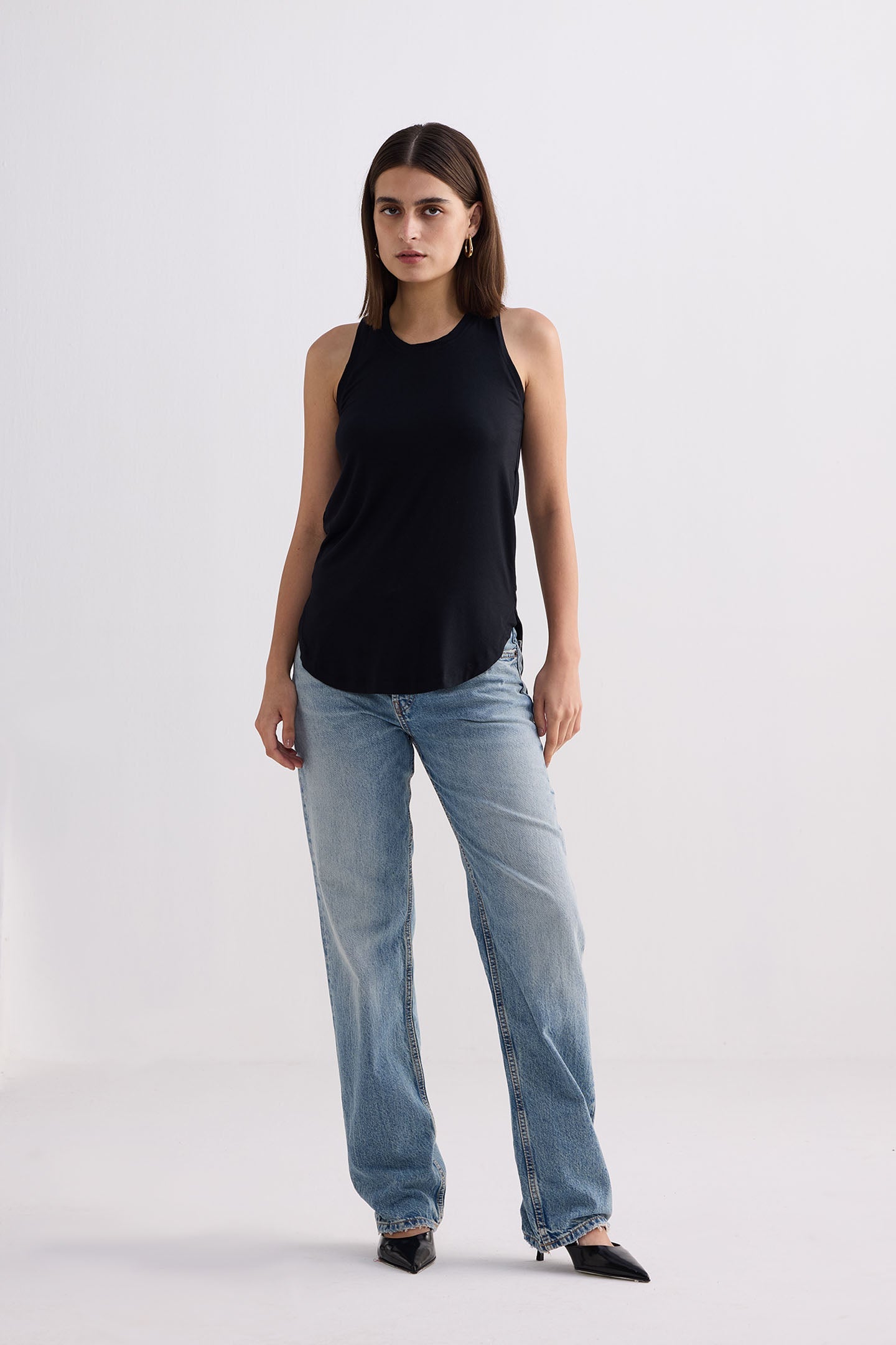 Reistor Back to Basics Top in Black