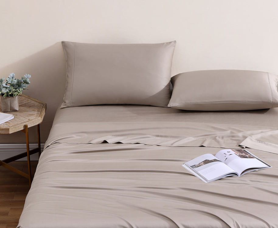 Sunday Citizen Natural Premium Bamboo Sheet Set With Top Sheet (more Colors)