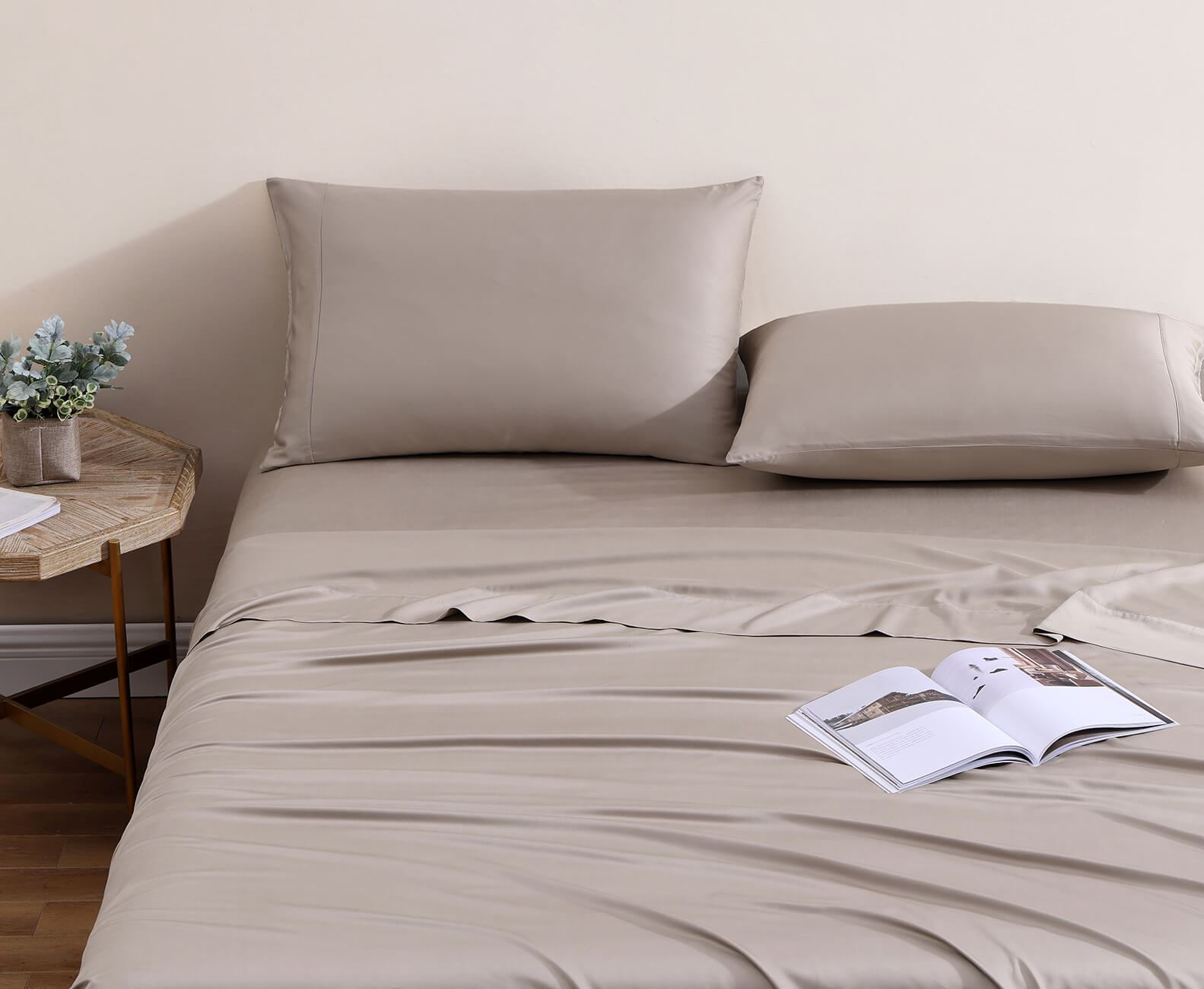 Sunday Citizen Natural Premium Bamboo Sheet Set With Top Sheet (more Colors)