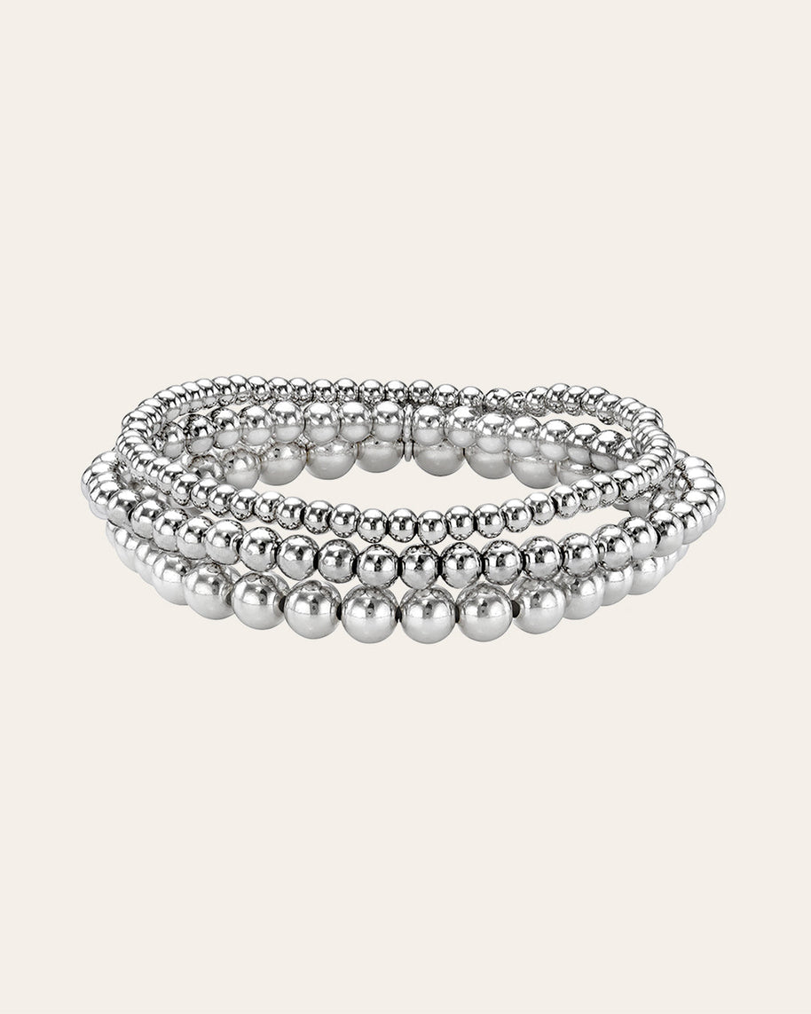 Zoe Lev Bead Bracelet Stack