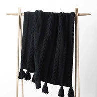 Sunday Citizen Braided Pom Pom Throw Blanket (more Colors)