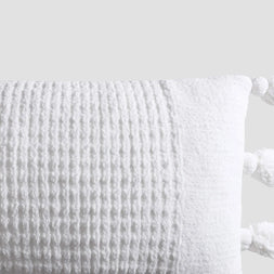 Sunday Citizen Braided Pom Pom Lumbar Pillow (more Colors)
