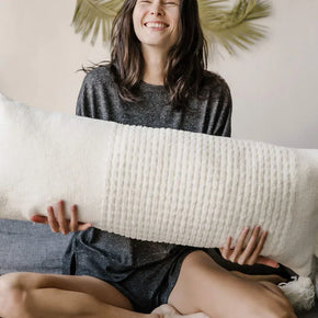 Sunday Citizen Braided Pom Pom Lumbar Pillow (more Colors)