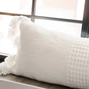 Sunday Citizen Braided Pom Pom Lumbar Pillow (more Colors)