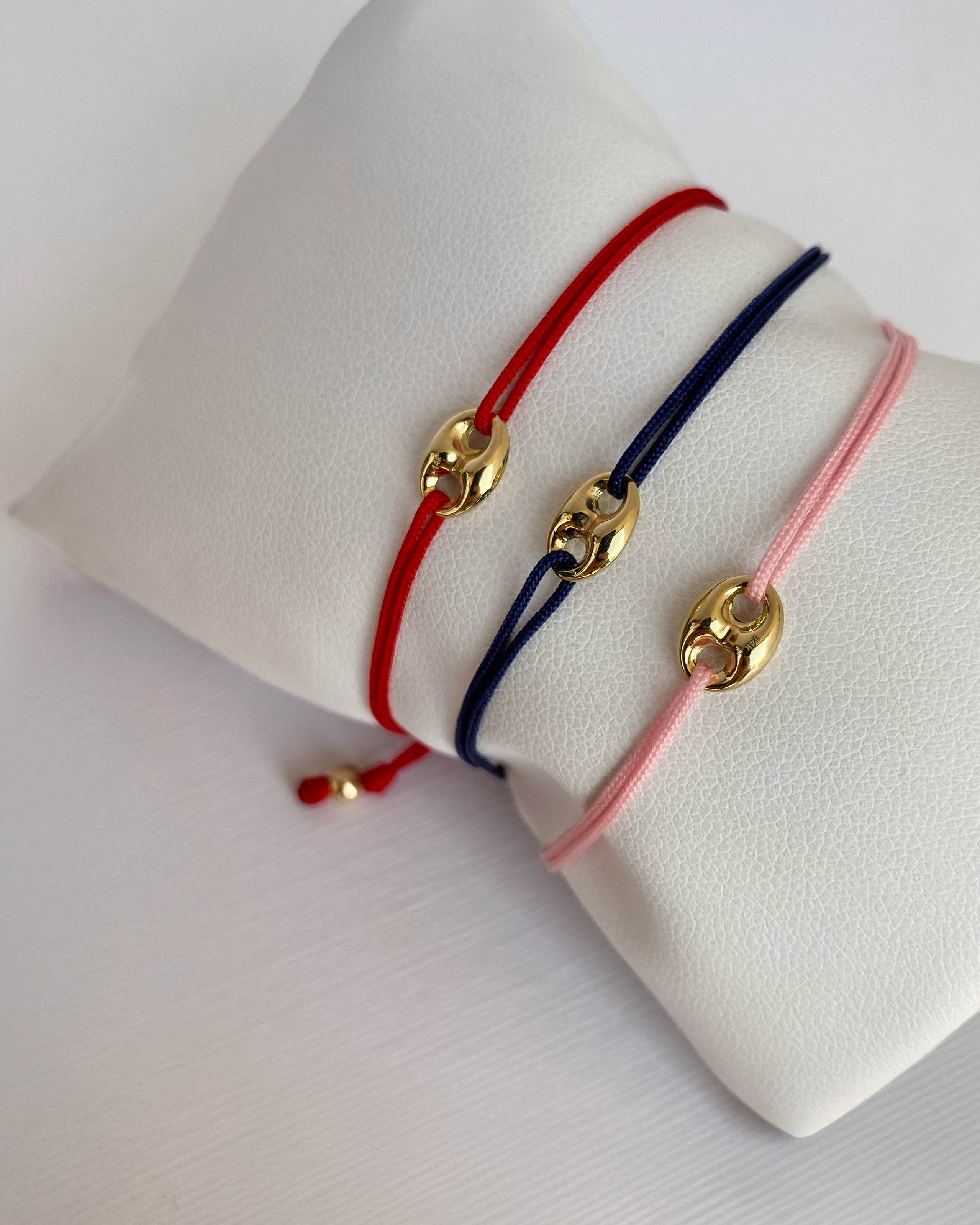 Zoe Lev 14k Gold Button Fortune Bracelet