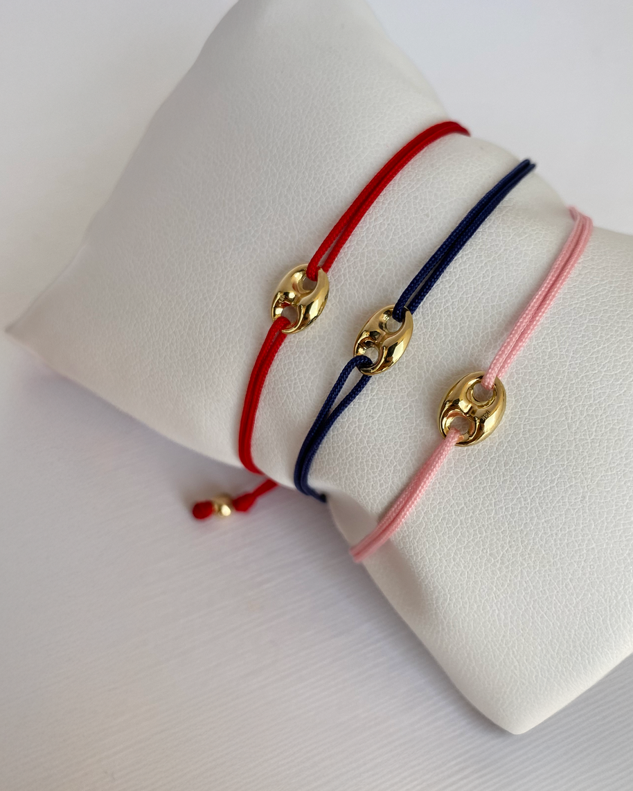 Zoe Lev 14k Gold Button Fortune Bracelet
