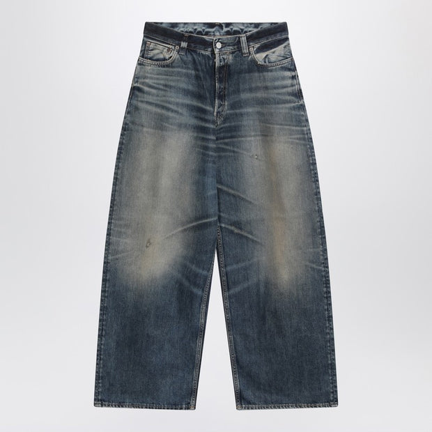 Acne Studios Loose Fit Jeans Dark Blue