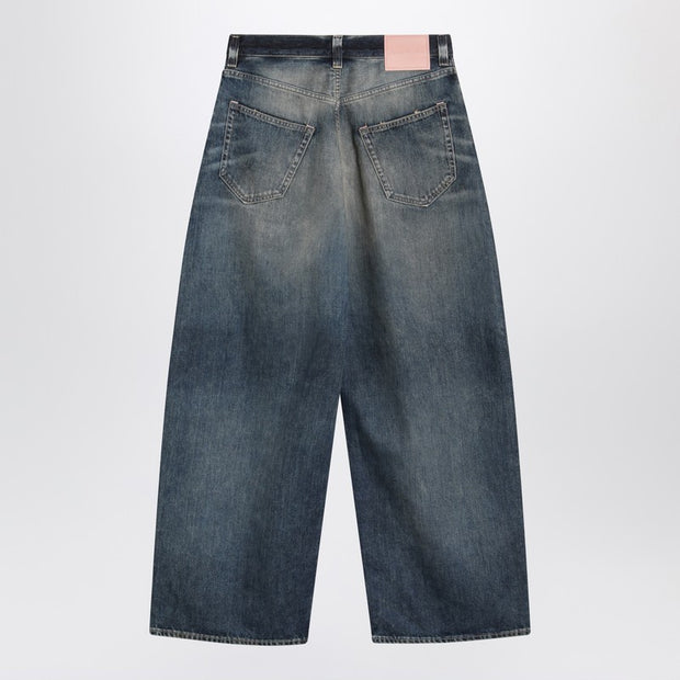 Acne Studios Loose Fit Jeans Dark Blue