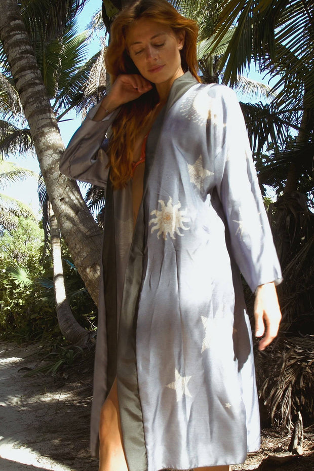 The Royal Robe In Sky View Blue