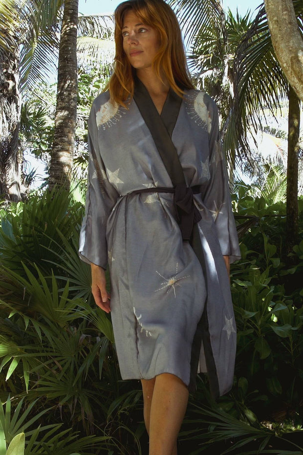 The Royal Robe In Sky View Blue