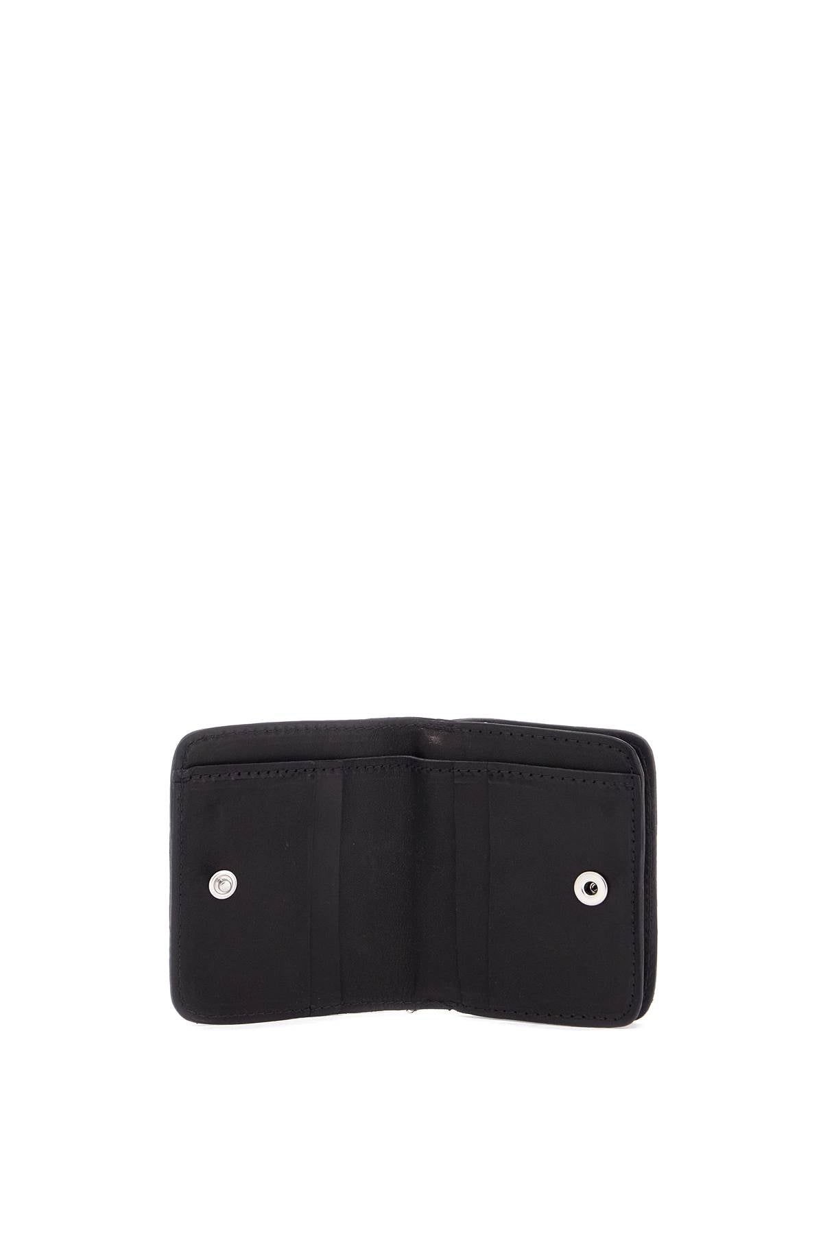 Guidi Black Leather Bi-Fold Wallet