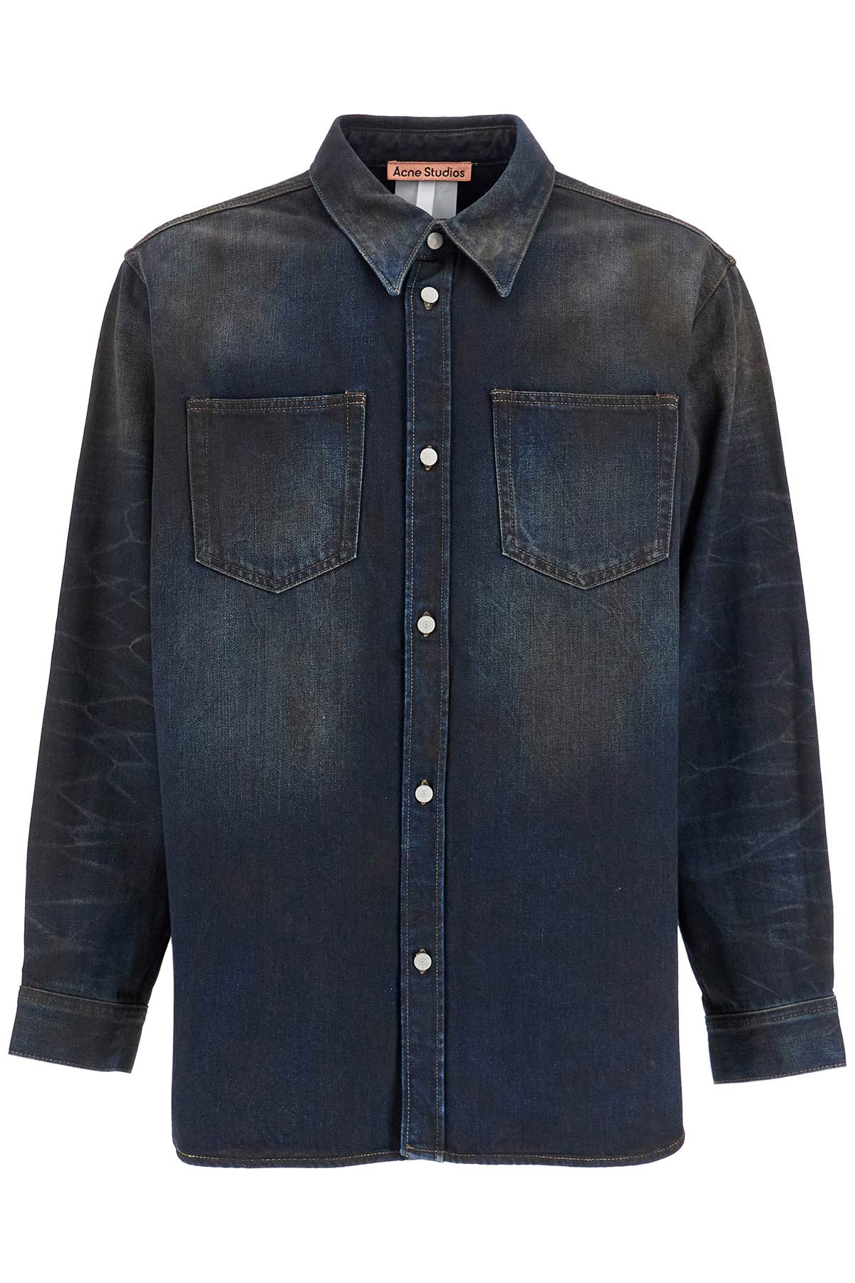 Acne Studios Distressed Denim Shirt